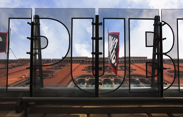 The Public Theater, Signage