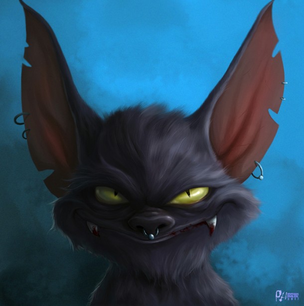 Bat face