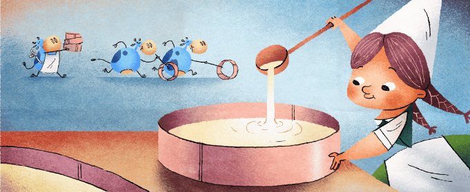 تغییر لوگو گوگل به مناسبت سالگرد تولد کاشف پنیر کاممبرت فرانسوی ۲۵۶ ساله