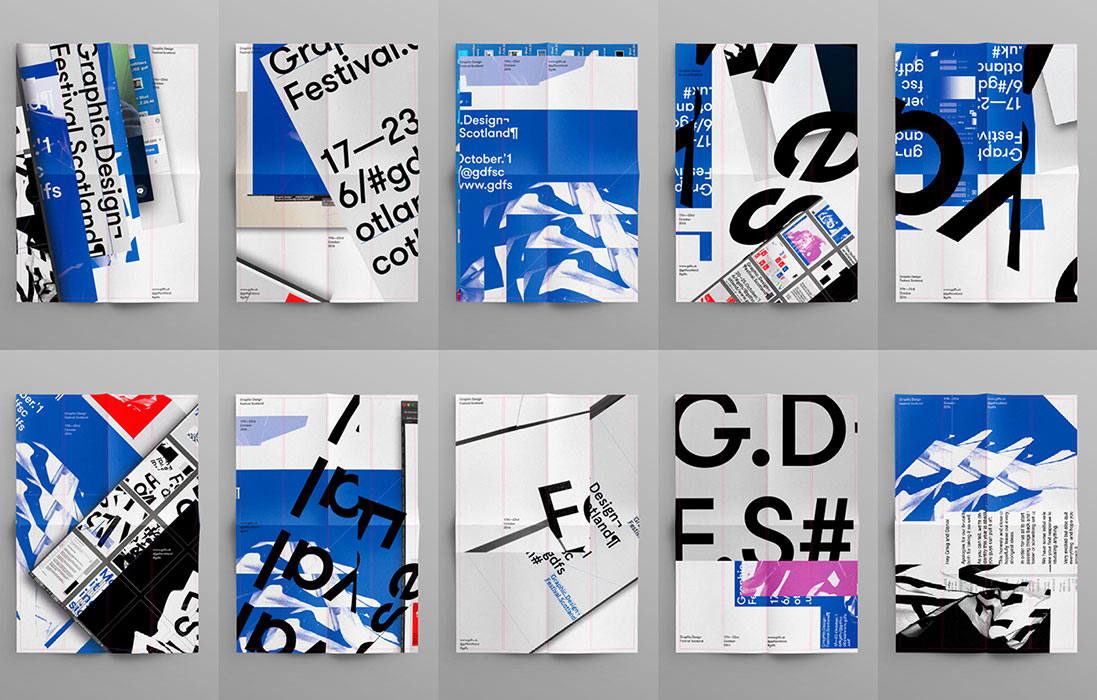 هویت بصری فستیوال طراحی گرافیک اسکاتلند
