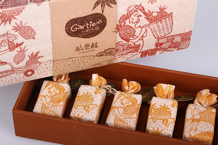 بسته بندی شیرینی مالزیایی گارتین